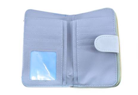 Peněženka Eslee - modrá/bílá