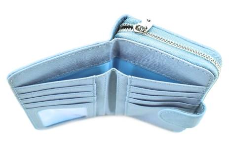 Peněženka Eslee - světle modrá