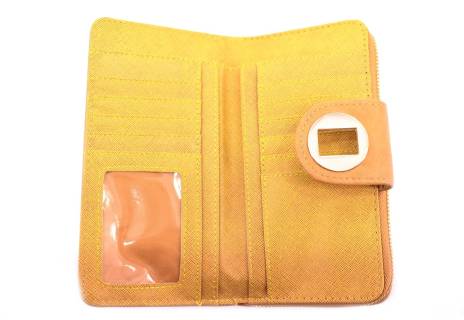 Peněženka Eslee - hořčicová