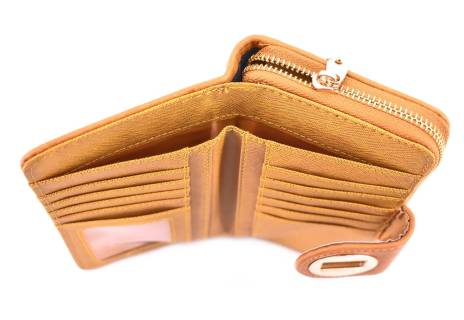 Peněženka Eslee - hořčicová