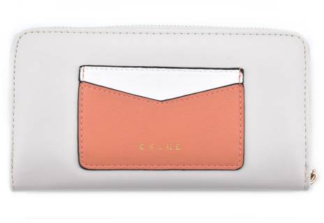 Peněženka Eslee - krémová