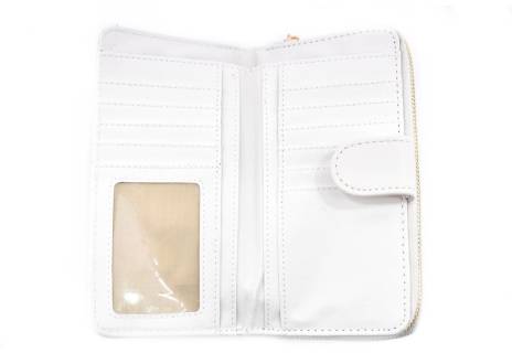 Peněženka Eslee - krémová