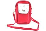 Dámská kabelka a peněženka v jednom Eslee - červená/bílá