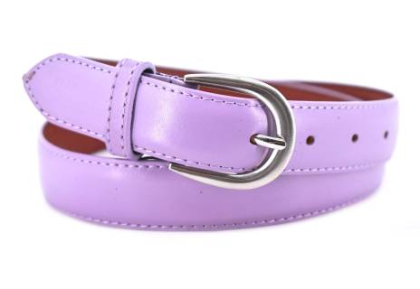 Dámský jednobarevný kožený opasek Arteddy