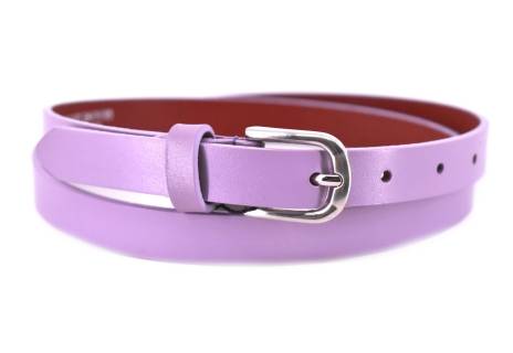 Dámský/dívčí jednobarevný kožený opasek  Arteddy