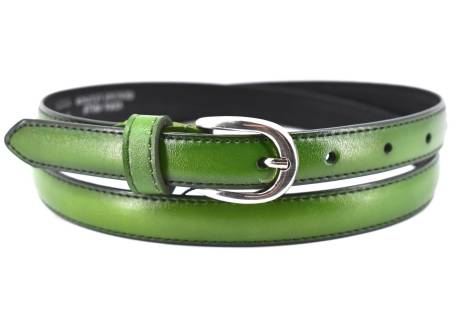 Dámský úzký kožený opasek Arteddy