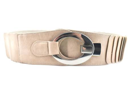 Dámský široký jednobarevný elastický opasek