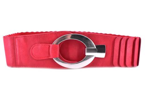 Dámský široký jednobarevný elastický opasek