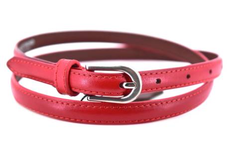 Dámský úzký kožený opasek Arteddy