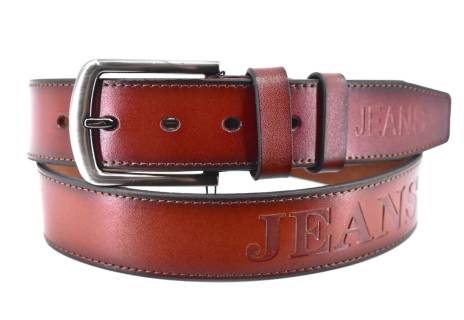 Široký kožený opasek do Jeans