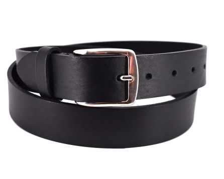 Kožený opasek Arteddy - černá /115
