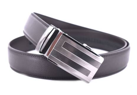 Pánský kožený opasek s plnou přezkou Arteddy