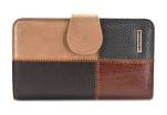 Dámská kožená peněženka z pravé kůže - vícebarevná