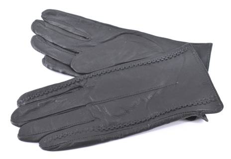 Dámské kožené zateplené rukavice Arteddy