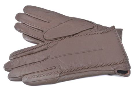 Dámské kožené zateplené rukavice Arteddy