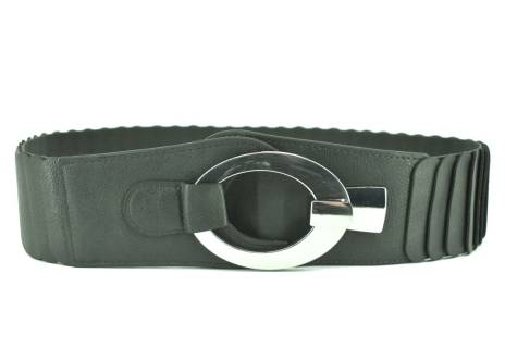 Dámský široký jednobarevný elastický opasek