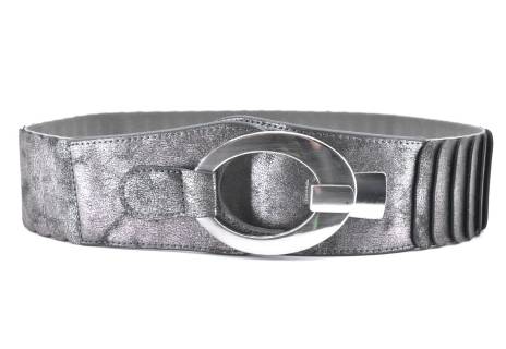 Dámský široký jednobarevný elastický opasek