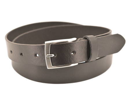 Kožený opasek Arteddy - tmavě hnědá / 115