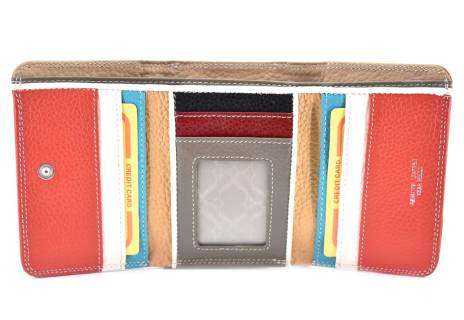 Dámská kožená peněženka Arteddy - hnědá