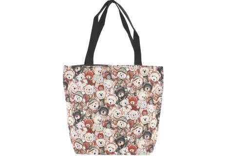 Kabelka/ taška s potiskem  - medvídek