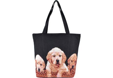 Kabelka/ taška s potiskem pes