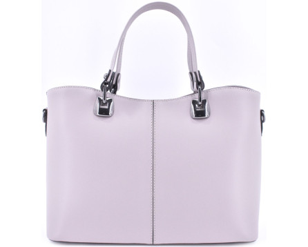 Dámská kožená kabelka Arteddy - světle taupe