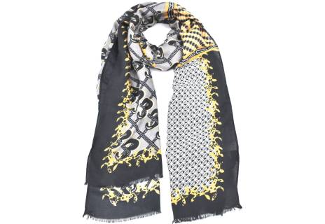 Dámský šátek - šedá