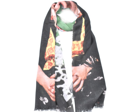 Dámský šátek - zelená