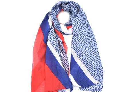 Dámský šátek - modrá