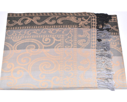 Modení dámská vzorovaná šála