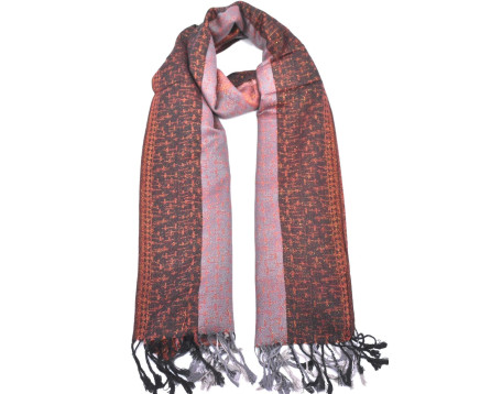 Dámský šátek - cihlová