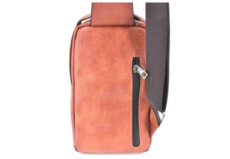 Taška přes rameno - světle hnědá