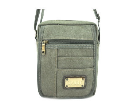 Taška crossbody - tmavě zelená