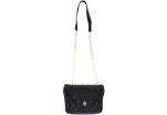 Moderní malá dámská kabelka crossbody-černá