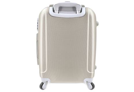 Cestovní  palubní kufr skořepinový na čtyřech kolečkách Agrado - (S) 40l