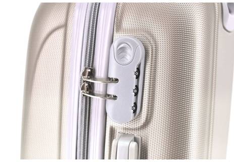 Cestovní kufr skořepinový na čtyřech kolečkách Agrado - (L) 90l