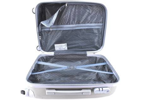 Cestovní kufr skořepinový na čtyřech kolečkách Agrado - (L) 90l