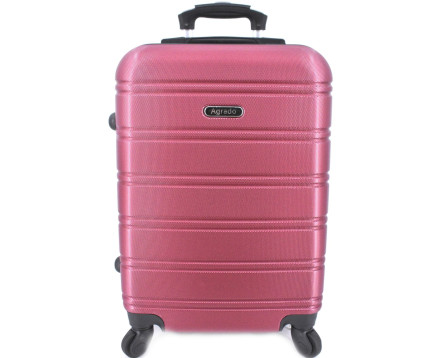Cestovní  palubní kufr skořepinový na čtyřech kolečkách Agrado - (S) 40l