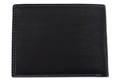 Pánská kožená peněženka Sergio Tacchini - černá
