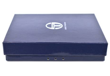 Pánská kožená peněženka Sergio Tacchini - černá