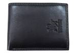 Pánská kožená peněženka Polo Club - černá