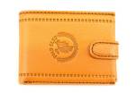 Pánská kožená peněženka Polo Club - hořčicová