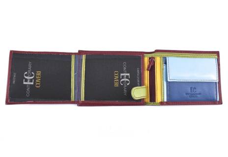 Pánská kožená peněženka Coveri - vínová