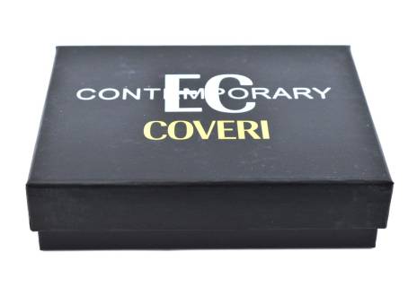 Pánská kožená peněženka Coveri - vínová