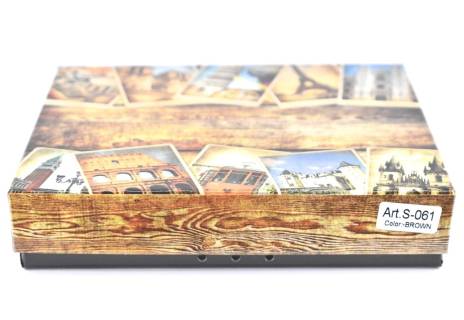 Pánská kožená peněženka Arteddy - hnědá