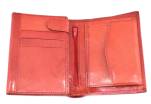 Kožená peněženka - červená