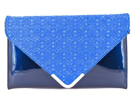 Dámská kabelka psaníčko - modrá