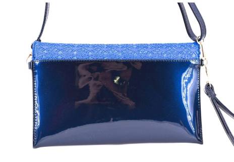Dámská kabelka psaníčko - modrá