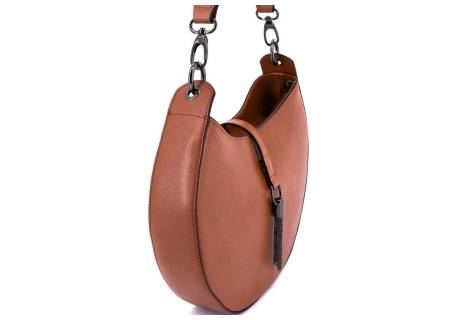 Dámská kožená kabelka Arteddy - hnědá