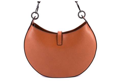 Dámská kožená kabelka Arteddy - hnědá